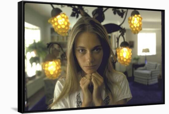 Actress Peggy Lipton-Vernon Merritt III-Framed Stretched Canvas