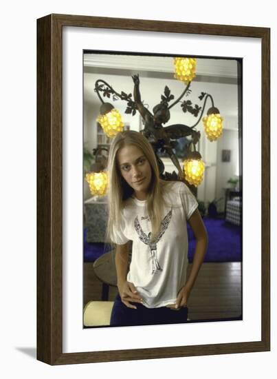 Actress Peggy Lipton-Vernon Merritt III-Framed Photographic Print