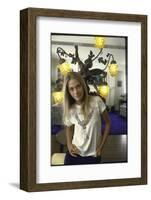 Actress Peggy Lipton-Vernon Merritt III-Framed Photographic Print