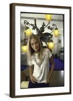 Actress Peggy Lipton-Vernon Merritt III-Framed Photographic Print