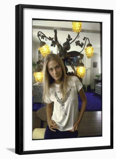 Actress Peggy Lipton-Vernon Merritt III-Framed Photographic Print