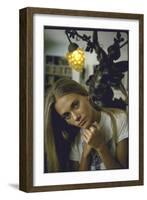 Actress Peggy Lipton-Vernon Merritt III-Framed Photographic Print