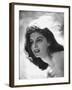 Actress Pier Angeli, 22, Posing in the Woods-Allan Grant-Framed Premium Photographic Print