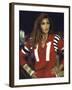 Actress Raquel Welch in Uniform During Filming of Motion Picture "The Kansas City Bomber"-Bill Eppridge-Framed Premium Photographic Print