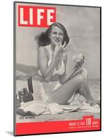 Actress Rita Hayworth, August 11, 1941-Bob Landry-Mounted Photographic Print