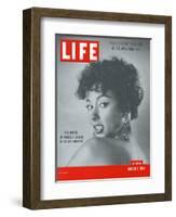 Actress Rita Moreno, March 1, 1954-Loomis Dean-Framed Photographic Print