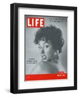 Actress Rita Moreno, March 1, 1954-Loomis Dean-Framed Photographic Print