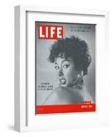 Actress Rita Moreno, March 1, 1954-Loomis Dean-Framed Photographic Print