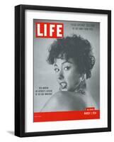 Actress Rita Moreno, March 1, 1954-Loomis Dean-Framed Photographic Print