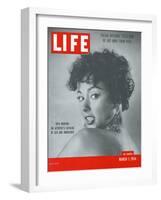 Actress Rita Moreno, March 1, 1954-Loomis Dean-Framed Photographic Print