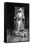 Actress Sarah Bernhardt Seated-null-Framed Stretched Canvas