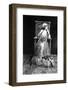 Actress Sarah Bernhardt Seated-null-Framed Photographic Print