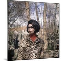 Actress Sophia Loren, 1966-null-Mounted Photo