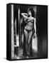 Actress Sophia Loren Costumed in Brothel Scene From the Movie "Marriage Italian Style"-Alfred Eisenstaedt-Framed Stretched Canvas