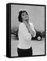 Actress Sophia Loren Displaying a Wide Range of Emotions-Loomis Dean-Framed Stretched Canvas