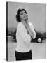 Actress Sophia Loren Displaying a Wide Range of Emotions-Loomis Dean-Stretched Canvas