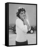 Actress Sophia Loren Displaying a Wide Range of Emotions-Loomis Dean-Framed Stretched Canvas