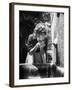 Actress Sophia Loren Drinking Water from Spigot-Alfred Eisenstaedt-Framed Premium Photographic Print