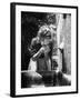 Actress Sophia Loren Drinking Water from Spigot-Alfred Eisenstaedt-Framed Premium Photographic Print