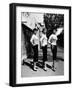 Actress Sophia Loren Posing with Her Mother and Her Sister-Loomis Dean-Framed Photographic Print