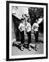 Actress Sophia Loren Posing with Her Mother and Her Sister-Loomis Dean-Framed Photographic Print