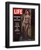 Actress Sophia Loren, September 16, 1966-Alfred Eisenstaedt-Framed Photographic Print