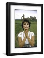 Actress Sophia Loren-Loomis Dean-Framed Photographic Print