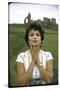 Actress Sophia Loren-Loomis Dean-Stretched Canvas