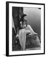Actress Susan Strasberg During the Play "Caesar and Cleopatra"-null-Framed Premium Photographic Print