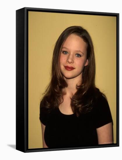 Actress Thora Birch-Marion Curtis-Framed Stretched Canvas