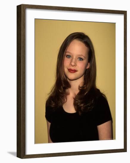 Actress Thora Birch-Marion Curtis-Framed Premium Photographic Print