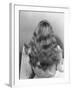 Actress Veronica Lake Posing with Her Glorious, Wavy Honey Blond Hair Cascading over Her Shoulders-Bob Landry-Framed Premium Photographic Print