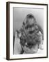 Actress Veronica Lake Posing with Her Glorious, Wavy Honey Blond Hair Cascading over Her Shoulders-Bob Landry-Framed Premium Photographic Print