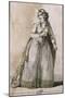 Actress Vestris in Role of Pauline in Performance of Poliuto-Pierre Corneille-Mounted Giclee Print