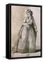 Actress Vestris in Role of Pauline in Performance of Poliuto-Pierre Corneille-Framed Stretched Canvas