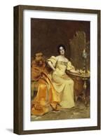 Actress Virginia Reiter, 1896-Giacomo Grosso-Framed Giclee Print