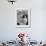 Actress Yvonne Mitchell and Husband Derek Monsey, Reading London Paper During Visit to Cannes-Loomis Dean-Framed Premium Photographic Print displayed on a wall