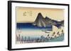 Actual View of Imagiri, Maisaka, C. 1833-Utagawa Hiroshige-Framed Giclee Print