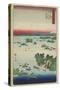 Actual View of Matsushima, Oshu Province, May 1859-null-Stretched Canvas