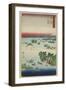 Actual View of Matsushima, Oshu Province, May 1859-null-Framed Giclee Print