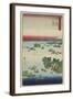 Actual View of Matsushima, Oshu Province, May 1859-null-Framed Giclee Print