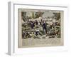 Actualité. Guerre du Tong-King. Combat de Nam-Dinh. 19 juillet 1883-null-Framed Giclee Print