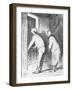 Actualites, Comet from the Evening Before the 13th June, Plate 406, Le Charivari, 12th June 1857-Honore Daumier-Framed Giclee Print