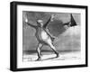 Actualites, the Comet from Monsieur Babinet Shuts Down the Sun, Le Charivari, 1857-Honore Daumier-Framed Giclee Print