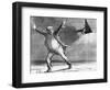 Actualites, the Comet from Monsieur Babinet Shuts Down the Sun, Le Charivari, 1857-Honore Daumier-Framed Giclee Print