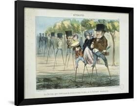 Actualites-Honore Daumier-Framed Giclee Print