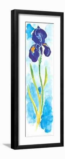 Acuarelas Flores Vertic I-Faro-Framed Art Print