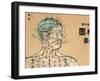 Acupuncture Points and Meridians of Human Body-null-Framed Giclee Print