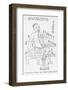 Acupuncture the Meridian of the Loins-Tchenn Tsiou Ta-tcheng-Framed Photographic Print