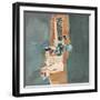 Acute-Mohammed Jassim Al-Zubaidi-Framed Art Print